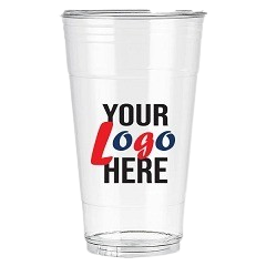 7oz rPET Printed Beverage Cups 1000/cs (select pricing in options)