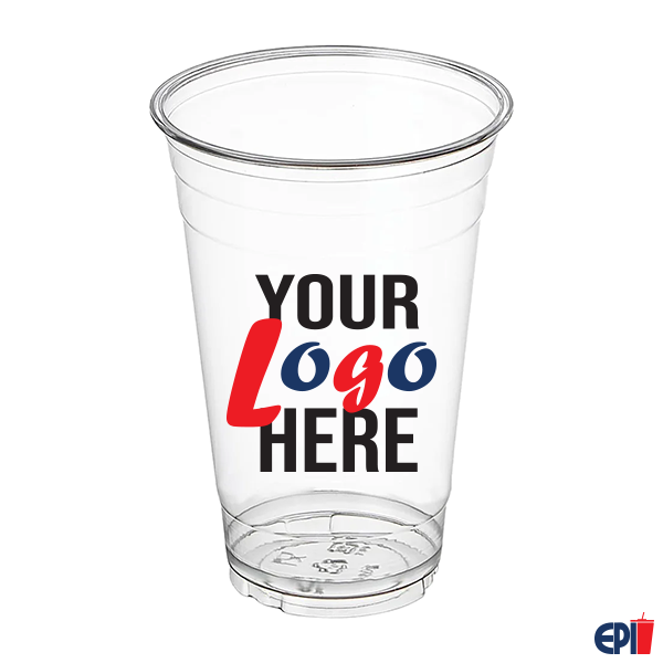 20oz rPET Printed Beverage Cups 600/cs (select pricing in options)